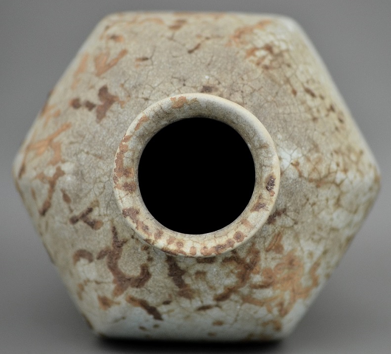 Kiln Ware Blue Sky Hexagonal Meiping from Discovery